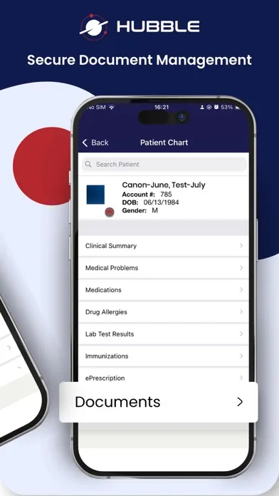 Hubble Health应用截图