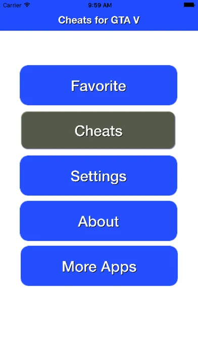Cheats for GTA V (All cheats) Screenshots