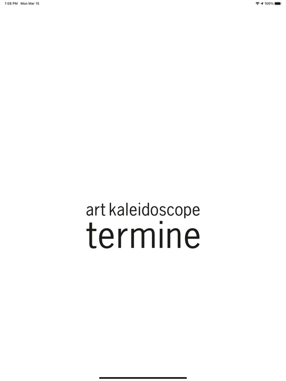 art kaleidoscope Termine iPad 应用截图