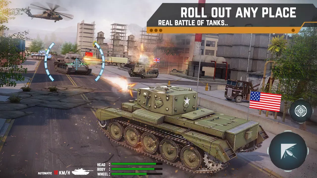 Captures d'écran de Real Tank Battle
