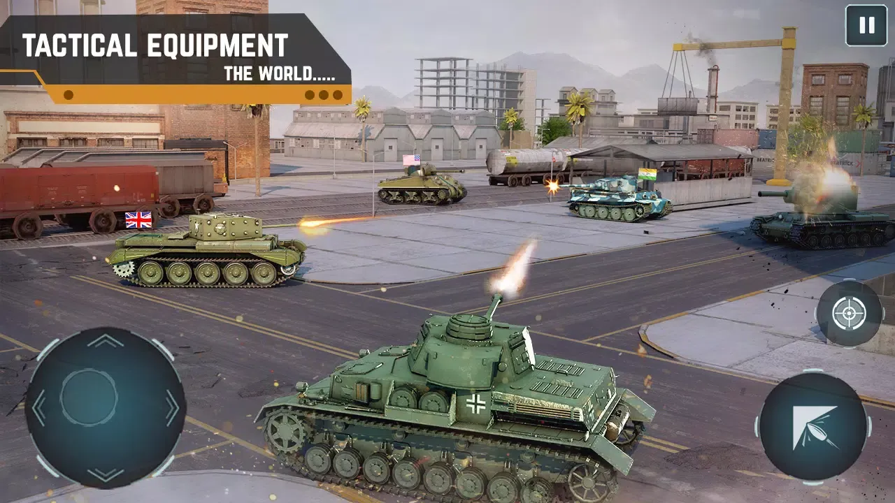 Captures d'écran de Real Tank Battle