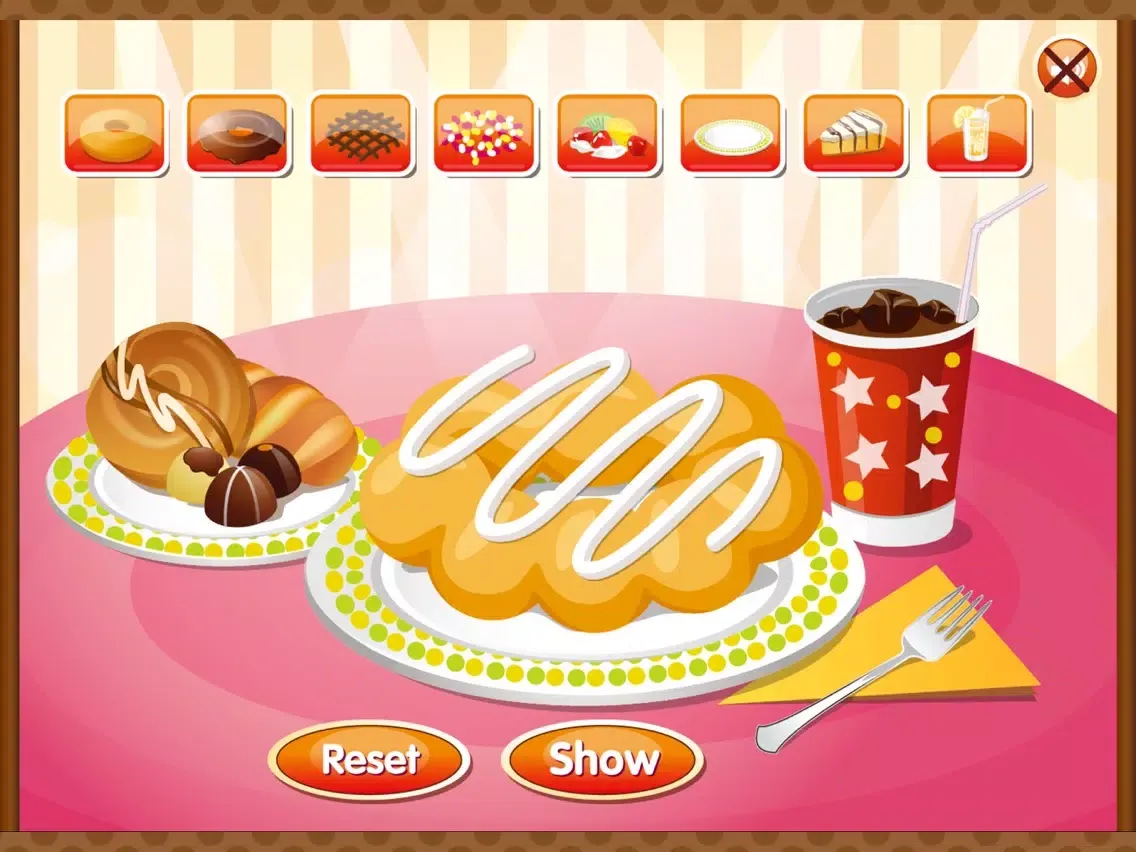 Capturas de tela do 制作蛋糕 iPad 