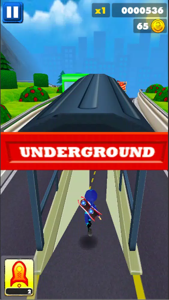 Ảnh chụp màn hình của Subway Dash 3D
