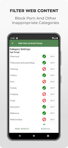 MMGuardian Parental Control سکرین شاٹس