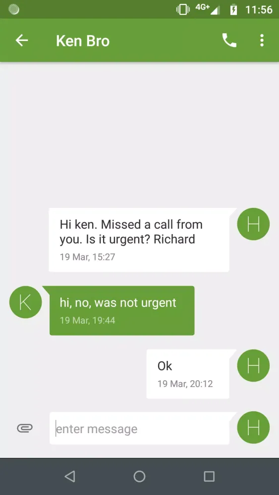 MMGuardian Messaging App Screenshots