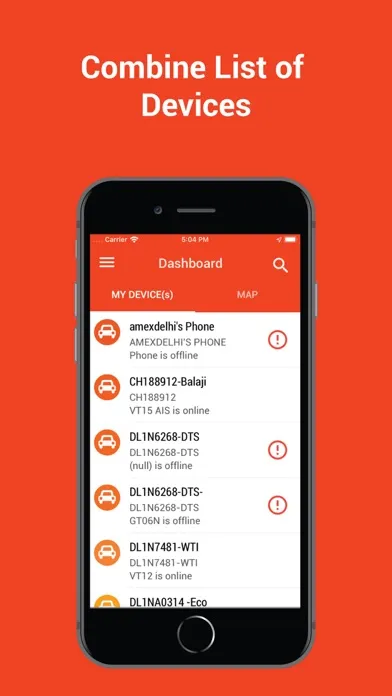 Captures d'écran de MapmyIndia InTouch