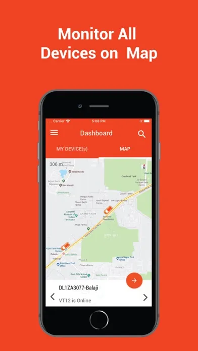 Captures d'écran de MapmyIndia InTouch