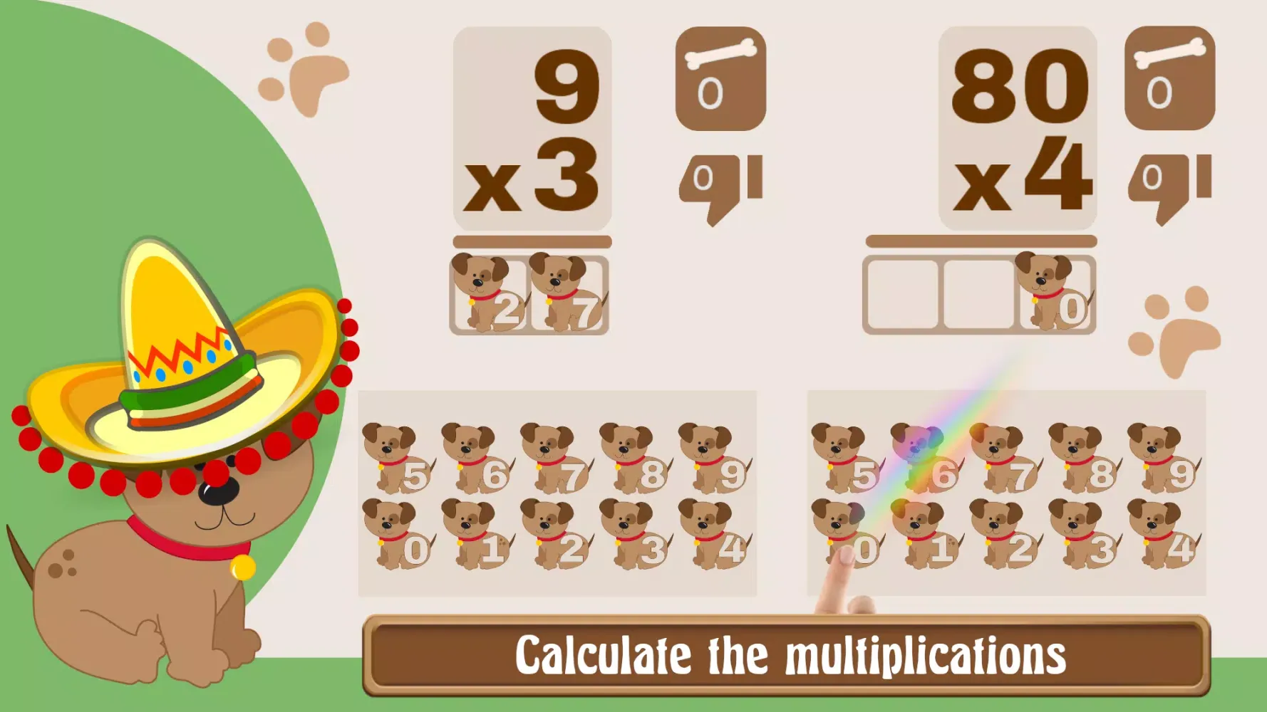 Скриншоты Max’s Multiplication Fun