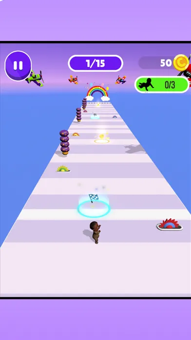 Tangkapan skrin Super Baby Runner Games