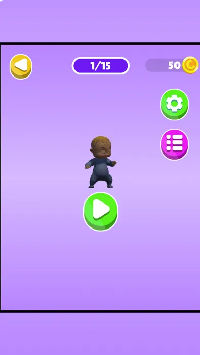 Tangkapan skrin Super Baby Runner Games
