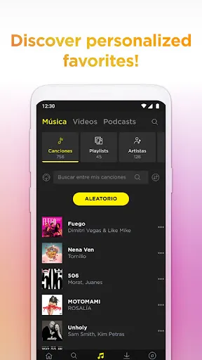 Ảnh chụp màn hình của TREBEL: Music, MP3 & Podcasts