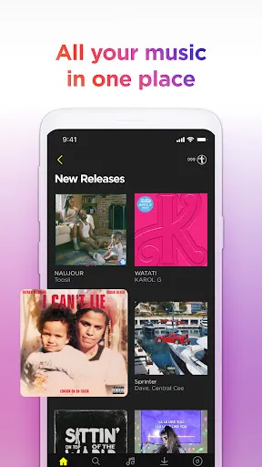 Ảnh chụp màn hình của TREBEL: Music, MP3 & Podcasts
