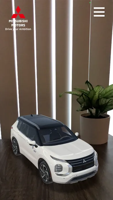 ภาพหน้าจอของ Mitsubishi Motors MiVision AR
