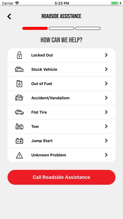 Mitsubishi Motors Road Assist+ Ekran Görüntüleri