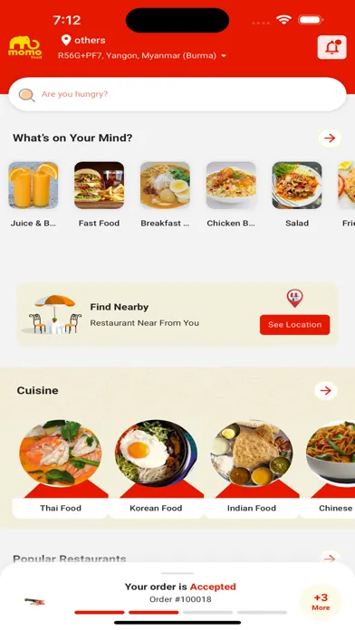 MoMo Food স্ক্রিনশট