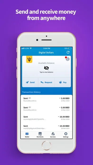 Скриншоты mMoney Wallet