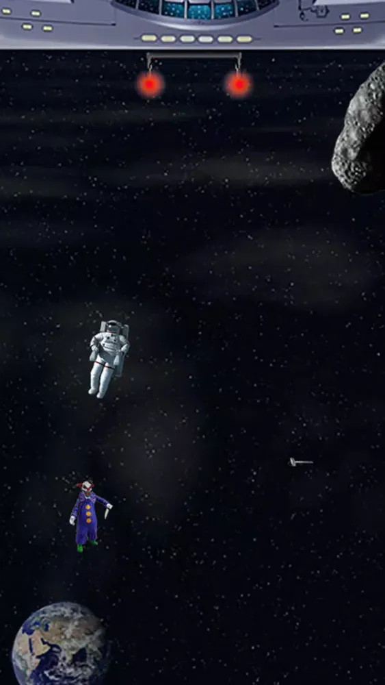 Capturas de tela do Space-Mission