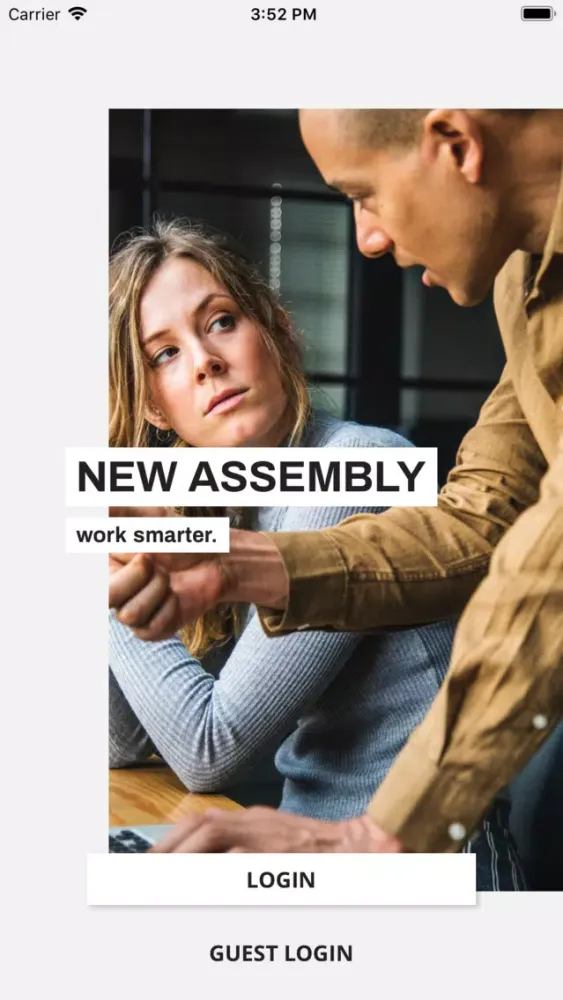 Capturas de tela do New Assembly