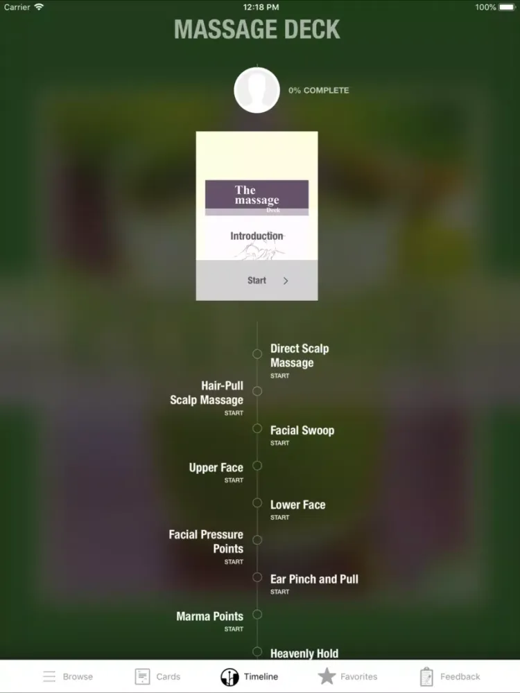 ภาพหน้าจอของ #1 Massage Deck iPad 