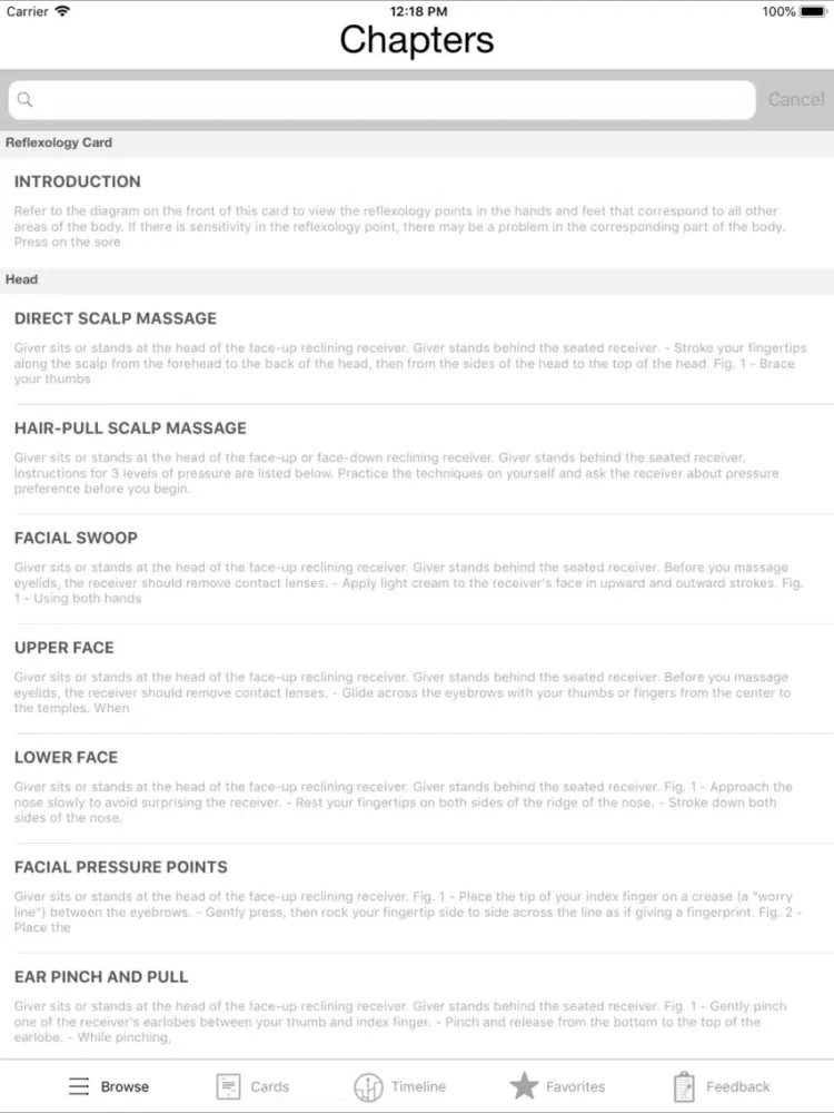 ภาพหน้าจอของ #1 Massage Deck iPad 