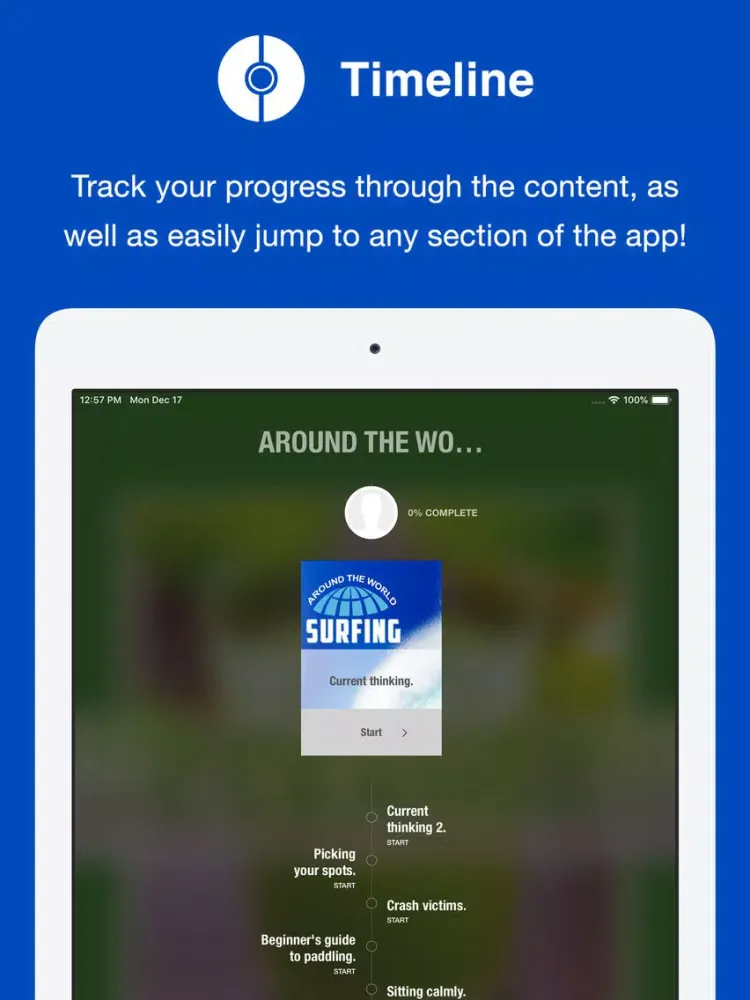 Around the World: Surfing iPad 应用截图