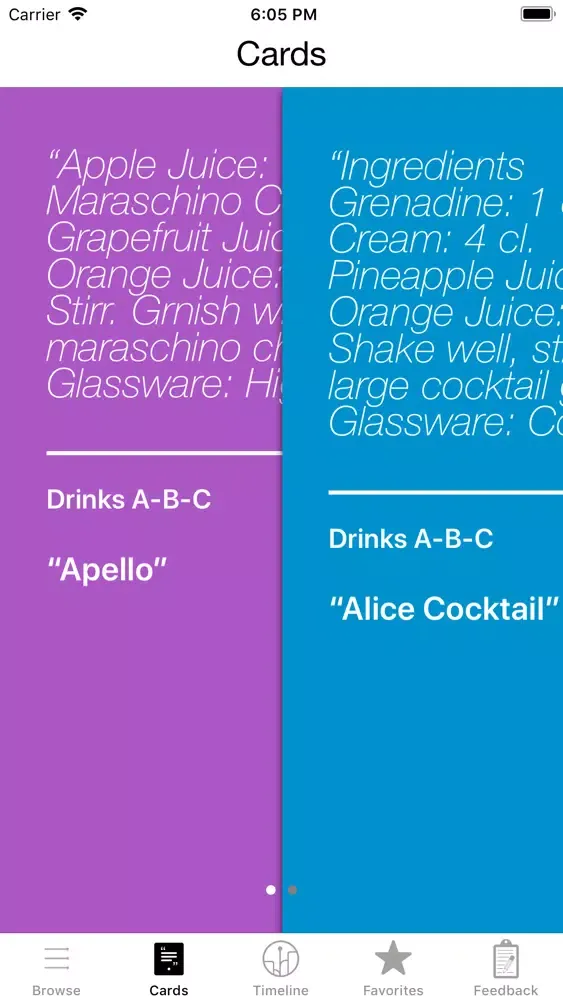 Non - Alcoholic Drink Guide Screenshots