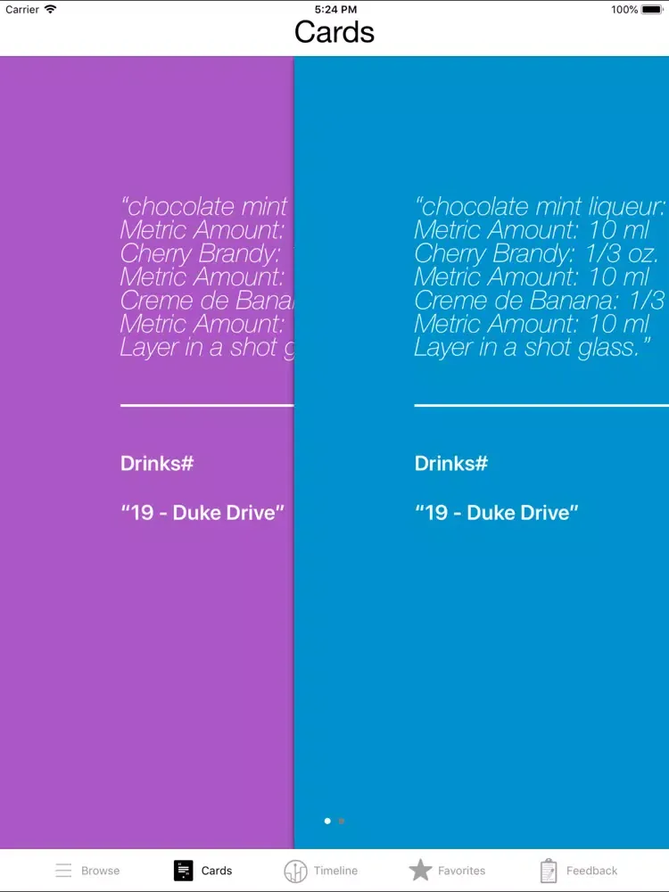 Capturas de pantalla de BarBack Shooter Drinks Guide iPad 