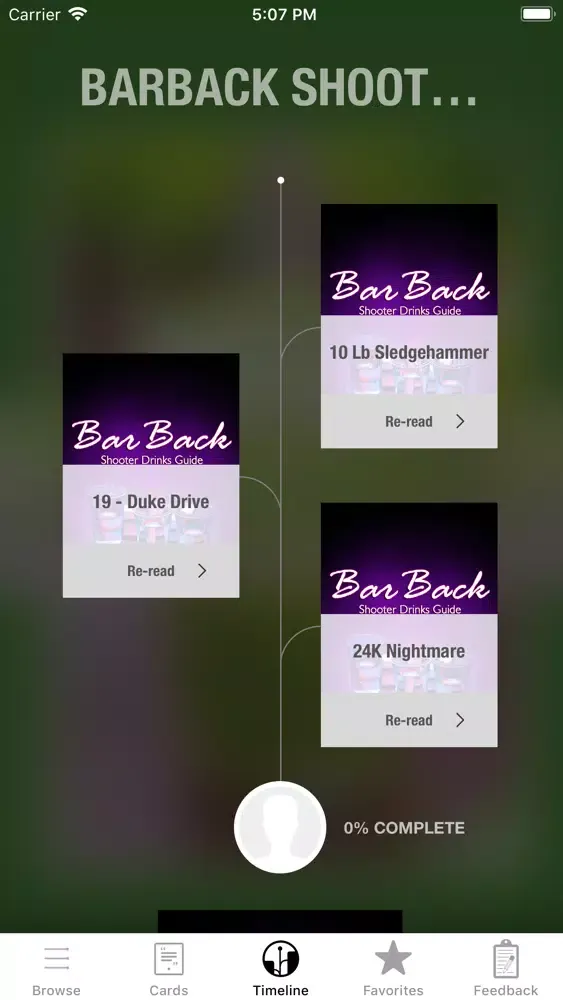 Capturas de pantalla de BarBack Shooter Drinks Guide