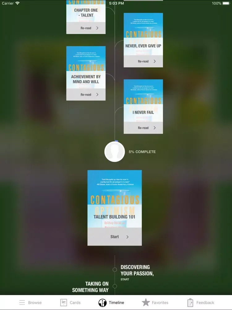 Contagious Optimism iPad  스크린샷