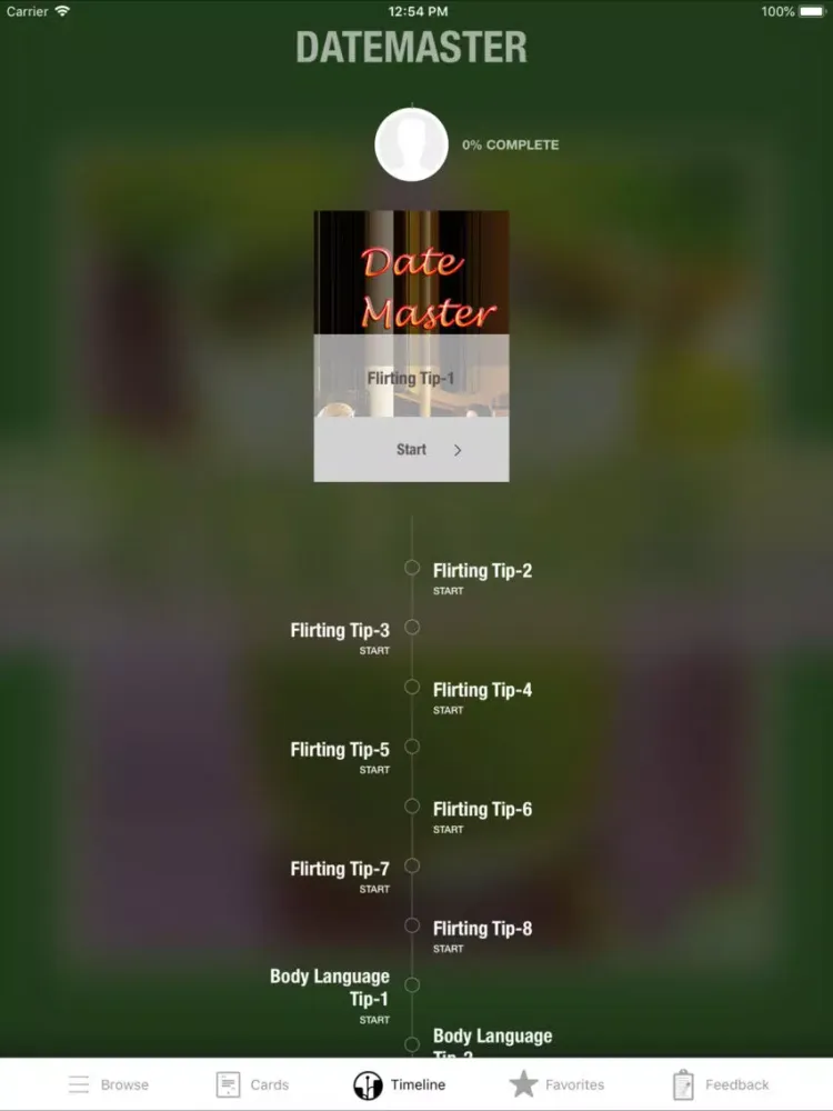 Zrzuty ekranu DateMaster iPad 