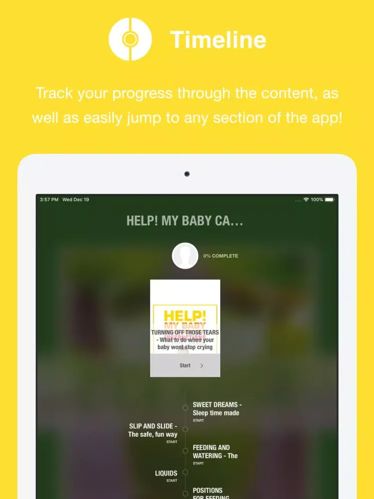 Help My Baby Came Without Inst iPad  سکرین شاٹس