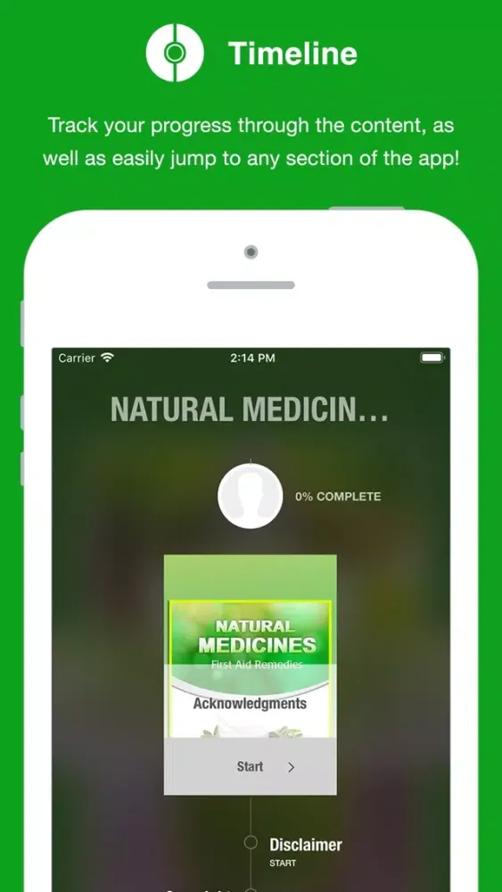 Natural Medicines First Aid سکرین شاٹس