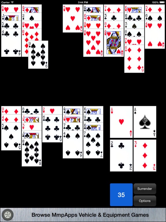 Zrzuty ekranu Baker's Dozen Solitaire iPad 