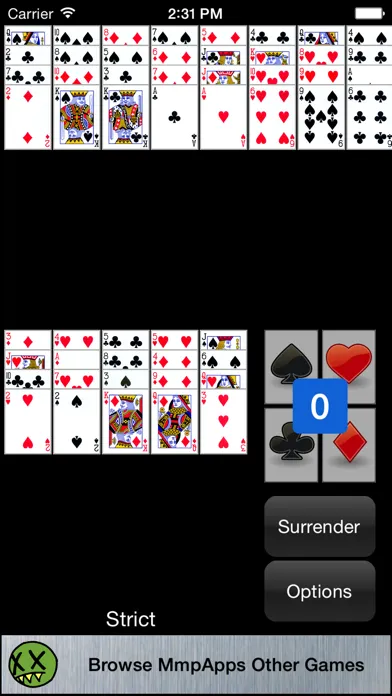 Baker's Dozen Solitaire 스크린샷