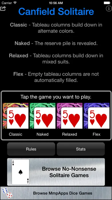 Canfield Solitaire - Classic Screenshots