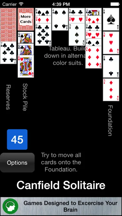 Canfield Solitaire - Classic Screenshots