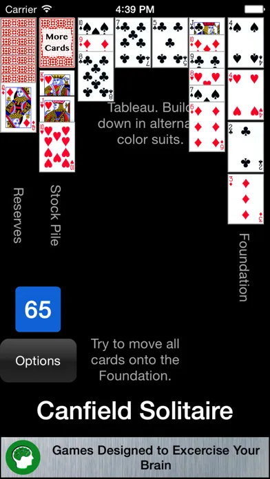 Canfield Solitaire - Classic Screenshots