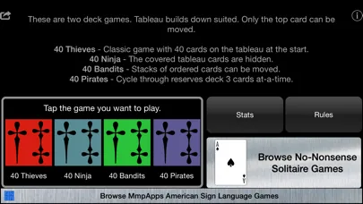 40 Thieves Solitaire Screenshots