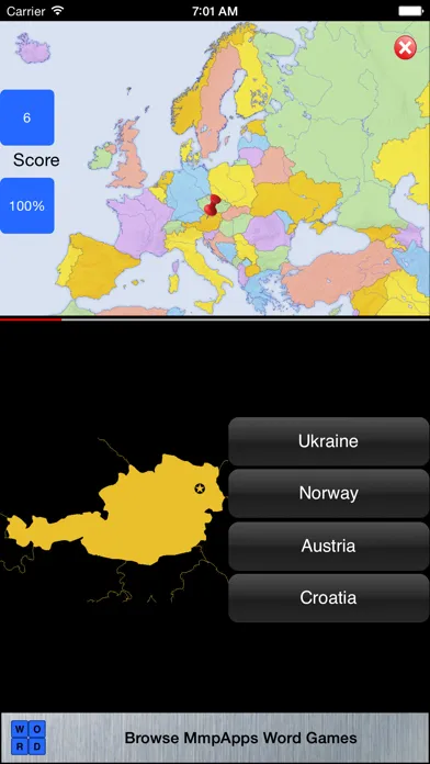 GeoEurope Screenshots