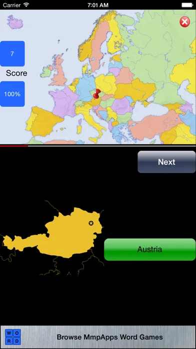 GeoEurope Screenshots