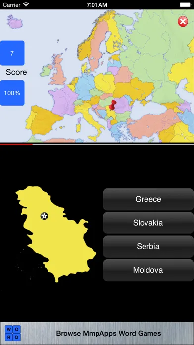 GeoEurope Screenshots