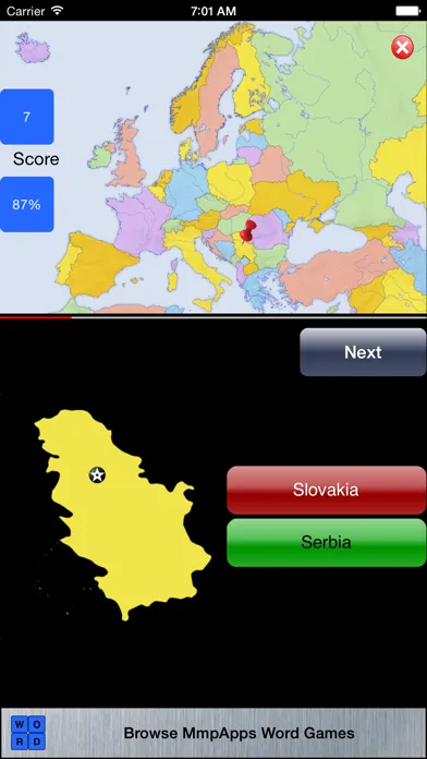 GeoEurope Screenshots