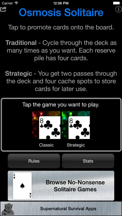 Osmosis Solitaire Screenshots