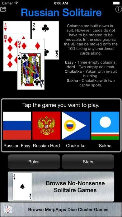 Russian Solitaire Screenshots