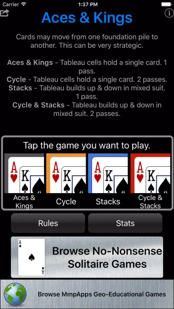 صور Aces & Kings Solitaire