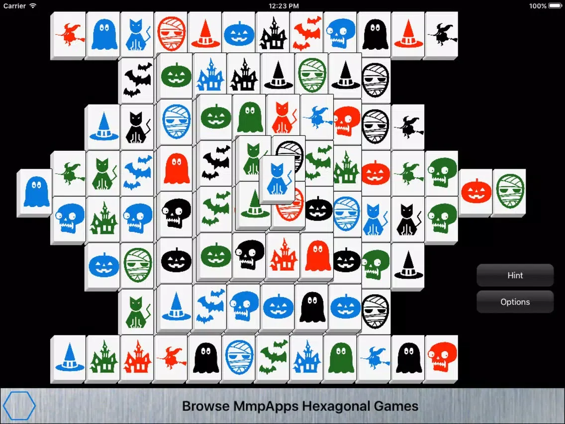 Mahjong Halloween - A Tile Matching Game iPad  स्क्रीनशॉट