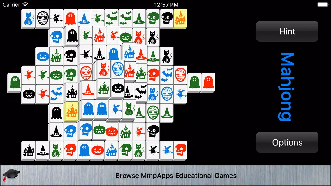 Mahjong Halloween - A Tile Matching Game应用截图