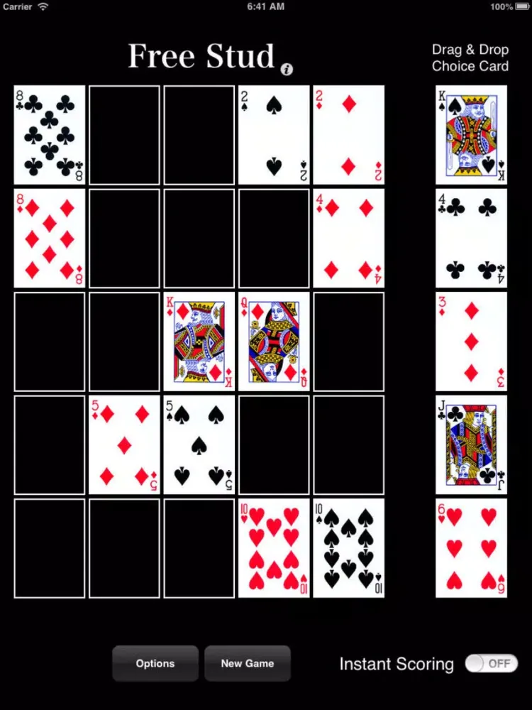 Скриншоты Poker Square Choice iPad 