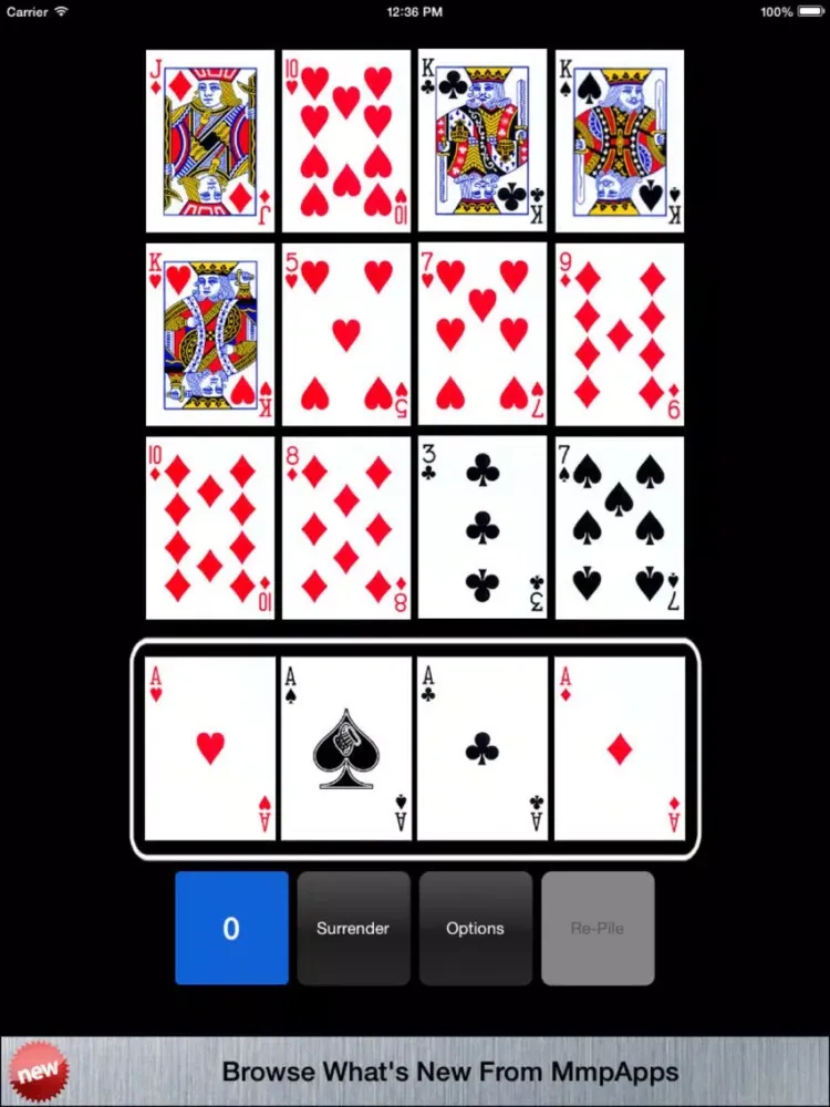 Cruel Solitaire - Classic iPad 應用截圖