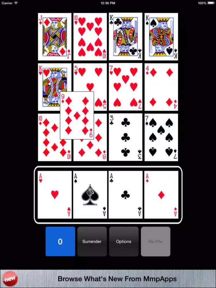 Cruel Solitaire - Classic iPad 應用截圖